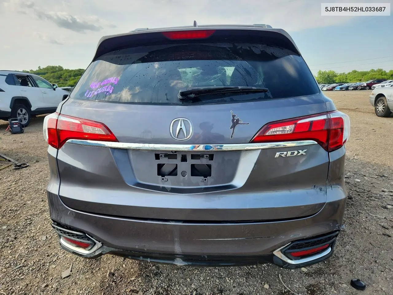 2017 Acura Rdx Technology VIN: 5J8TB4H52HL033687 Lot: 61161476