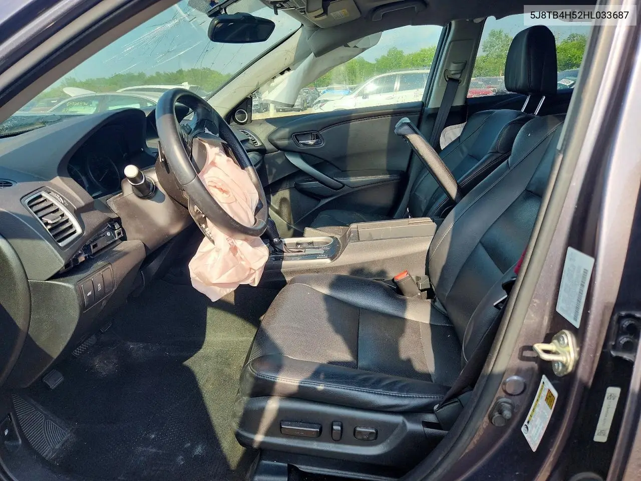 2017 Acura Rdx Technology VIN: 5J8TB4H52HL033687 Lot: 61161476