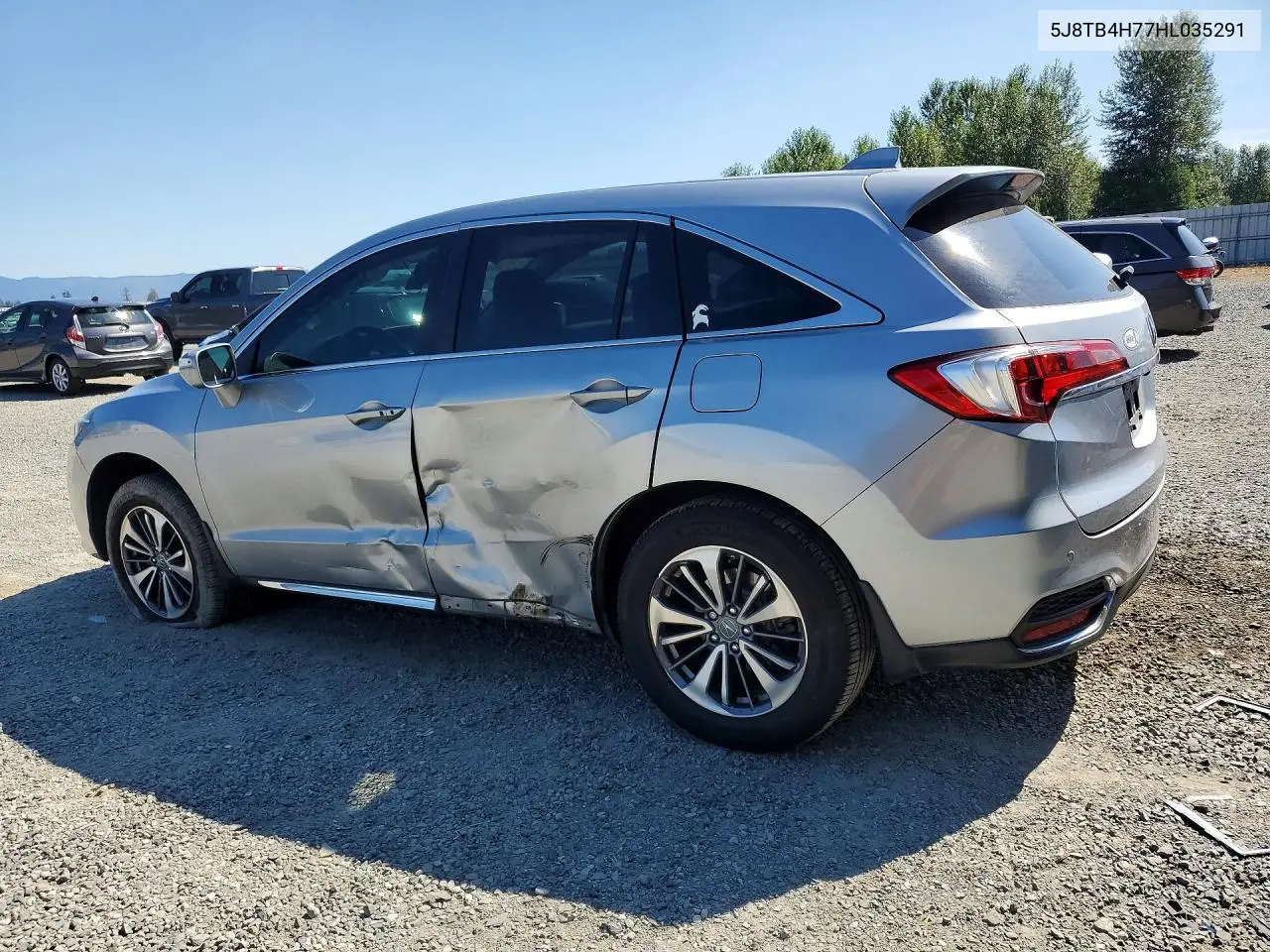 2017 Acura Rdx Advance VIN: 5J8TB4H77HL035291 Lot: 61172576