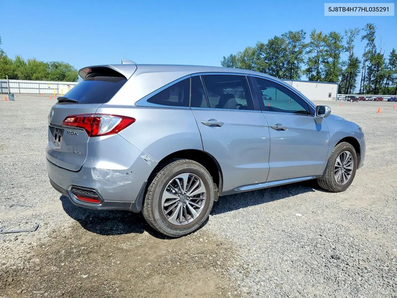 2017 Acura Rdx Advance VIN: 5J8TB4H77HL035291 Lot: 61172576