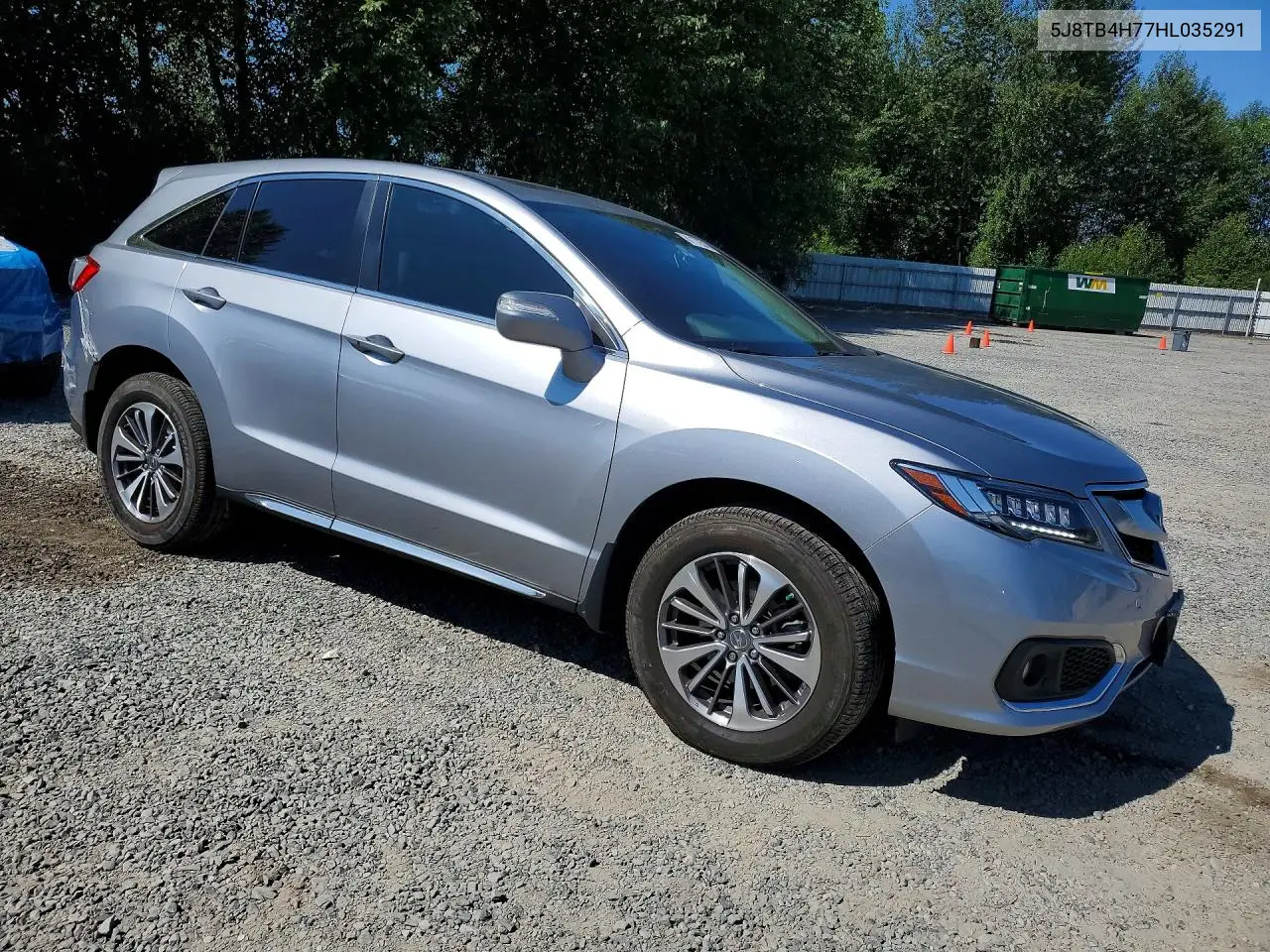 2017 Acura Rdx Advance VIN: 5J8TB4H77HL035291 Lot: 61172576