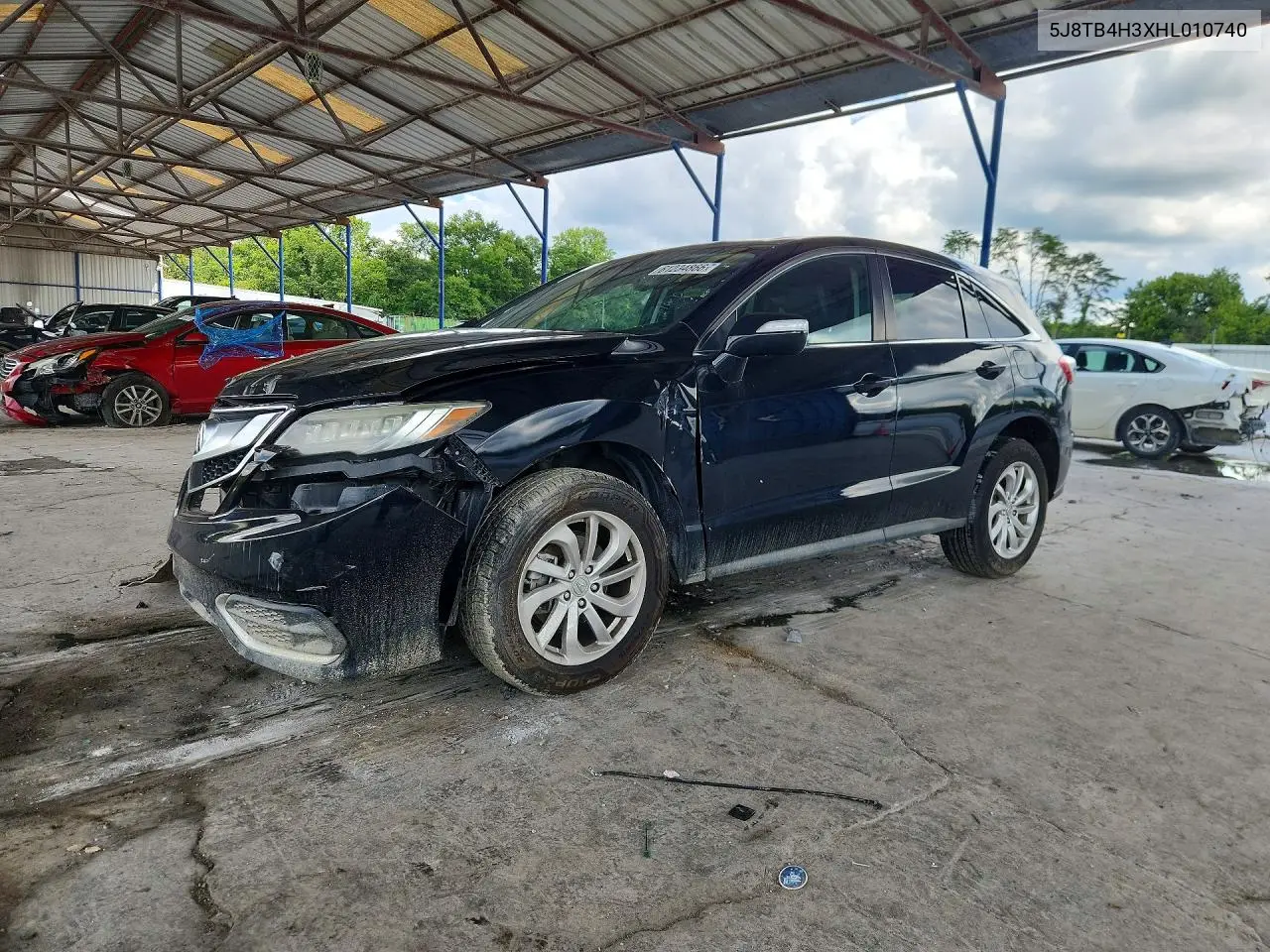 2017 Acura Rdx VIN: 5J8TB4H3XHL010740 Lot: 61234866