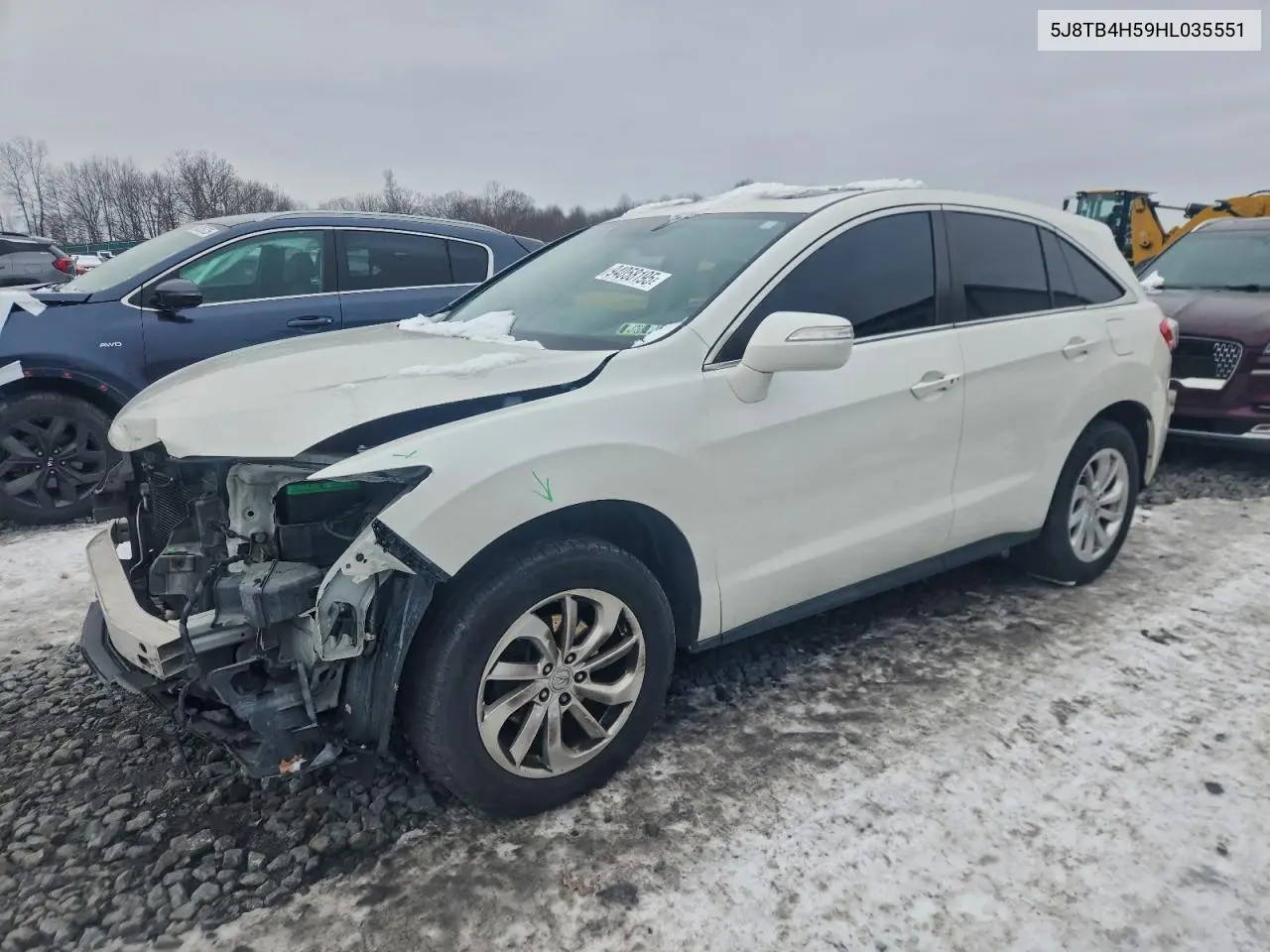 5J8TB4H59HL035551 2017 Acura Rdx Technology