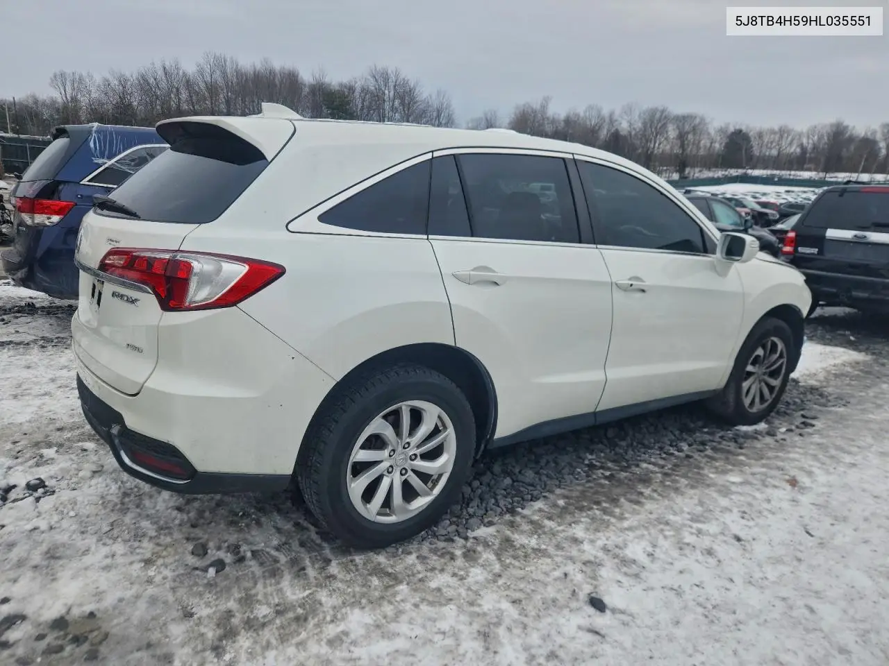 5J8TB4H59HL035551 2017 Acura Rdx Technology