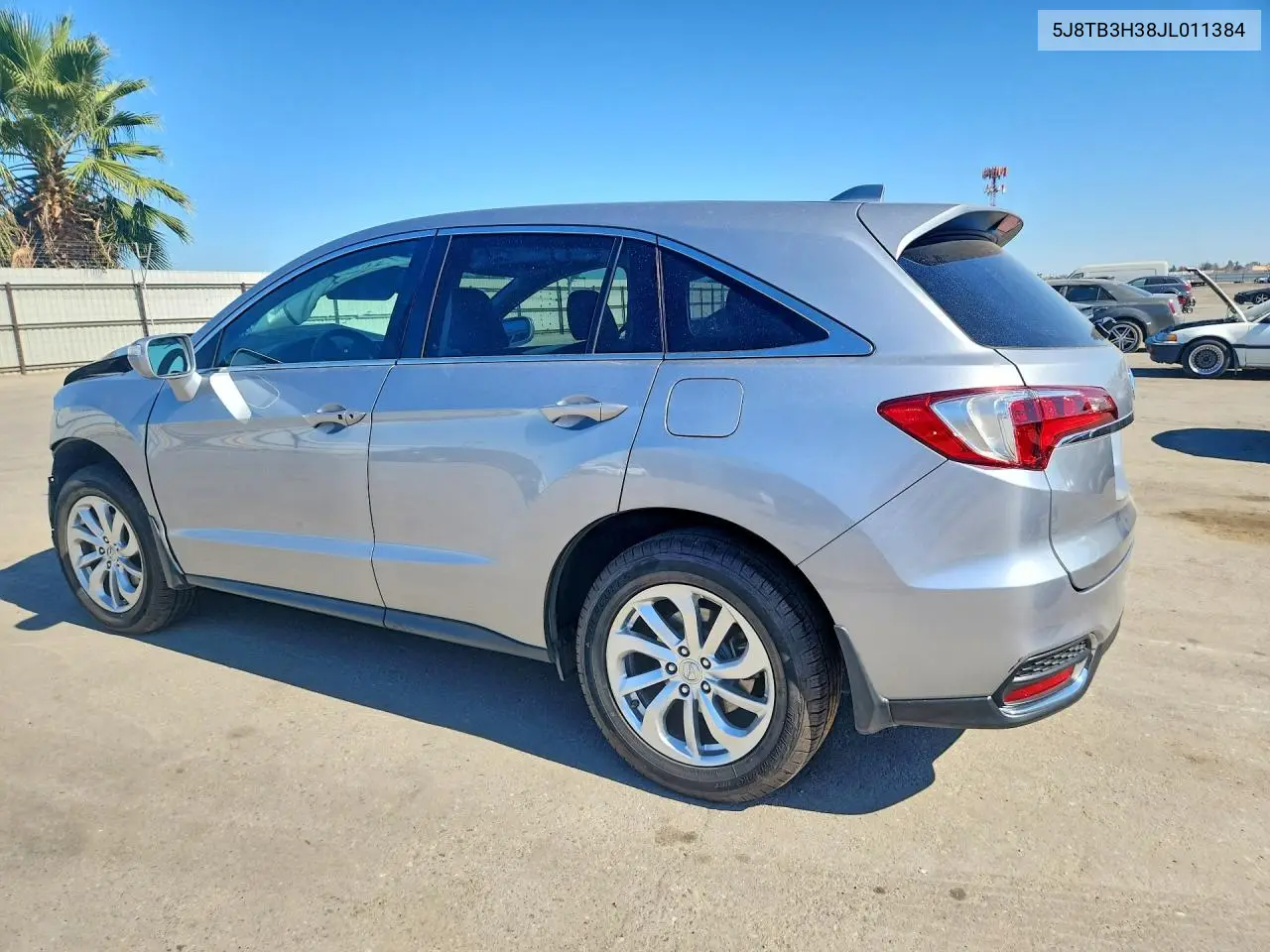 2018 Acura Rdx VIN: 5J8TB3H38JL011384 Lot: 58948036