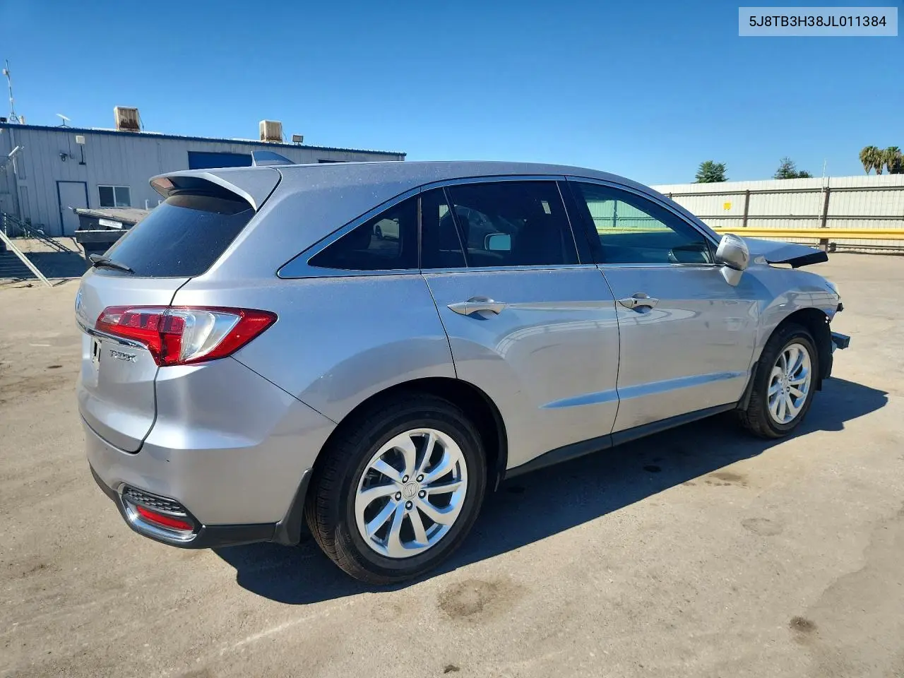 2018 Acura Rdx VIN: 5J8TB3H38JL011384 Lot: 58948036