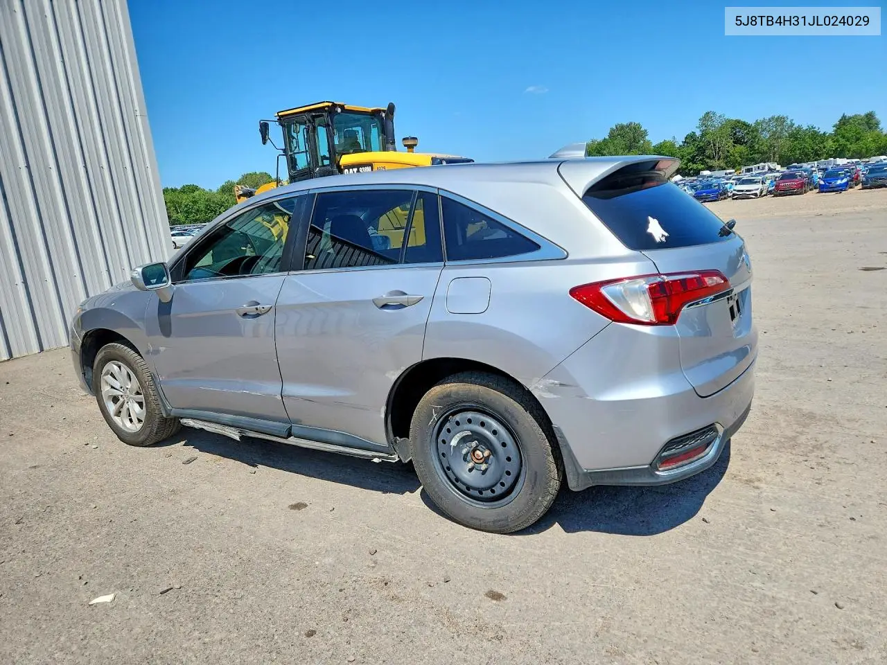 2018 Acura Rdx VIN: 5J8TB4H31JL024029 Lot: 61793376