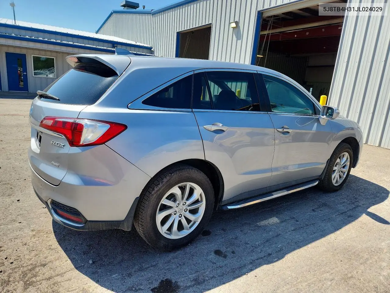 2018 Acura Rdx VIN: 5J8TB4H31JL024029 Lot: 61793376