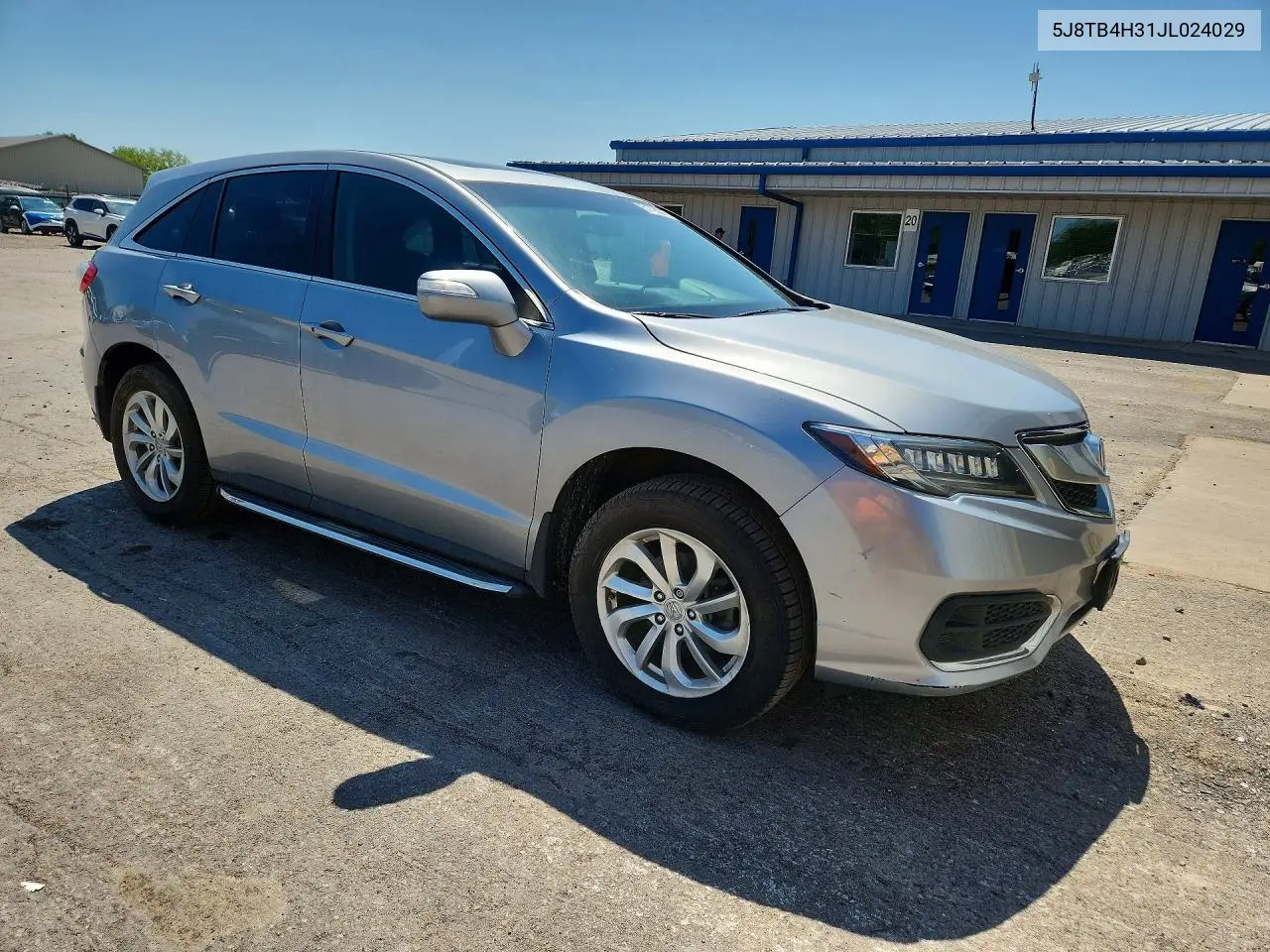 2018 Acura Rdx VIN: 5J8TB4H31JL024029 Lot: 61793376