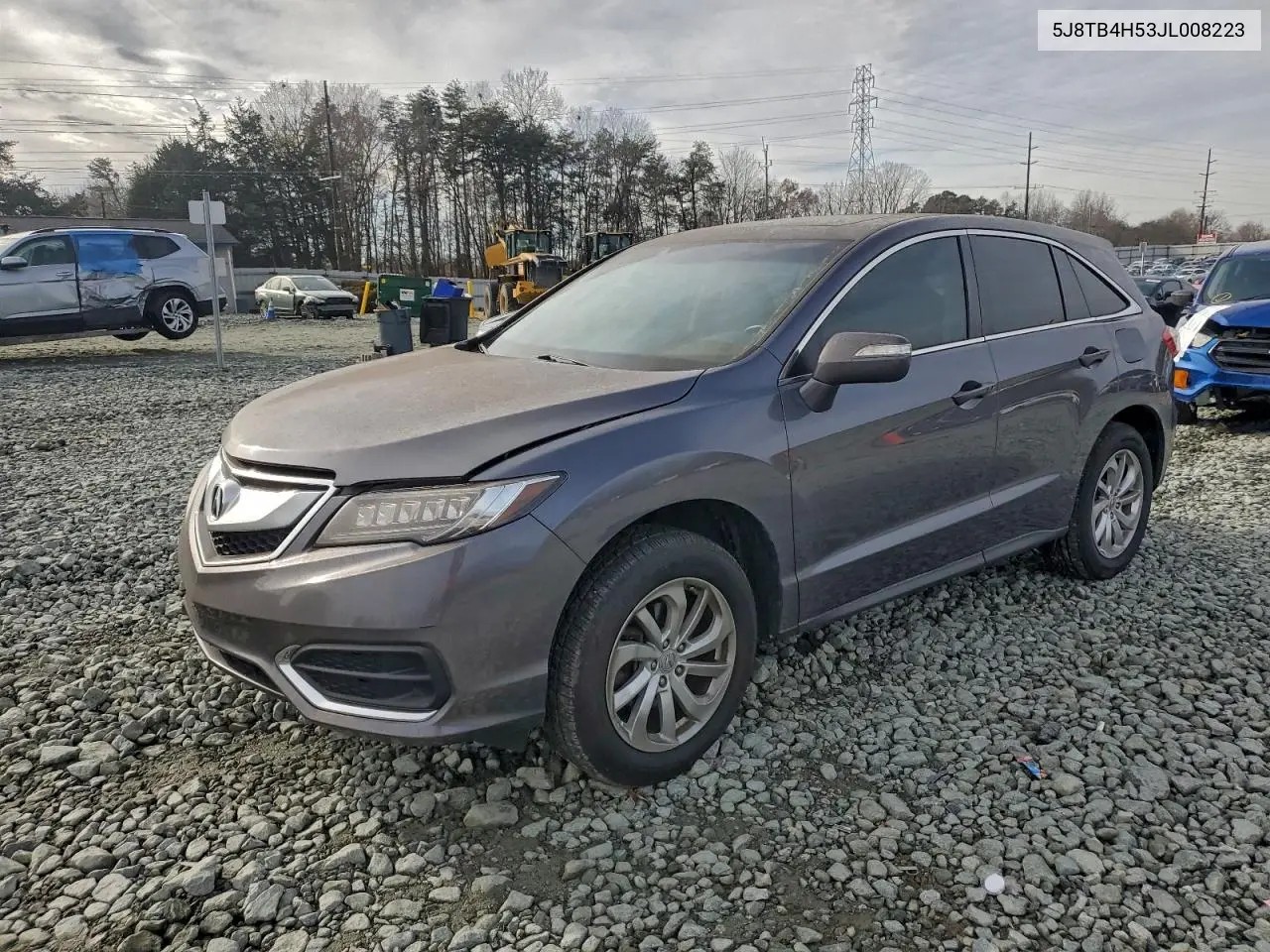 5J8TB4H53JL008223 2018 Acura Rdx Technology