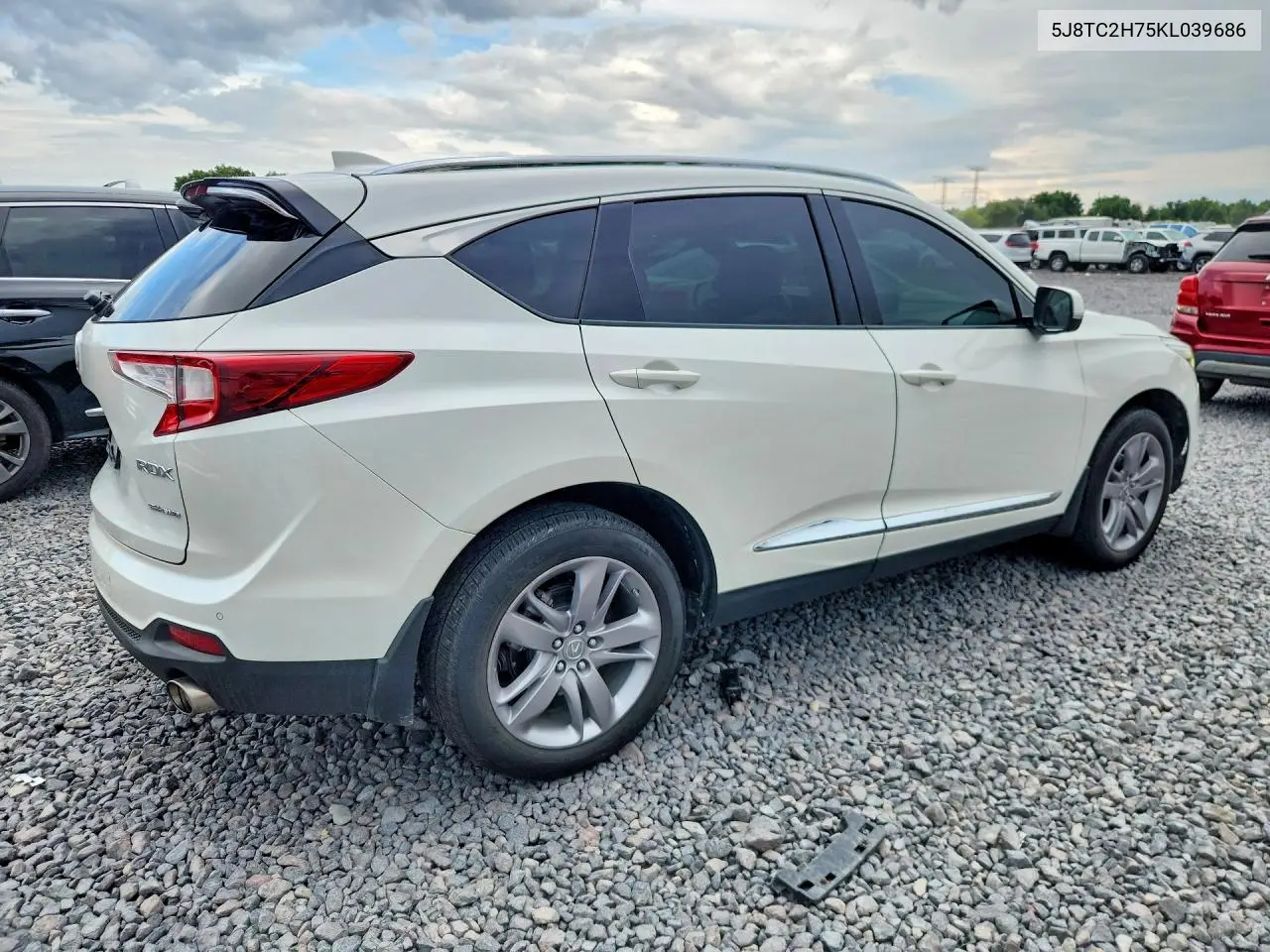 2019 Acura Rdx Advance VIN: 5J8TC2H75KL039686 Lot: 56265016