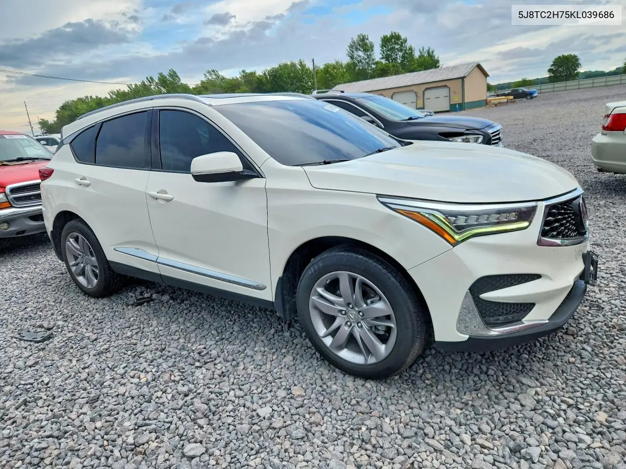 2019 Acura Rdx Advance VIN: 5J8TC2H75KL039686 Lot: 56265016