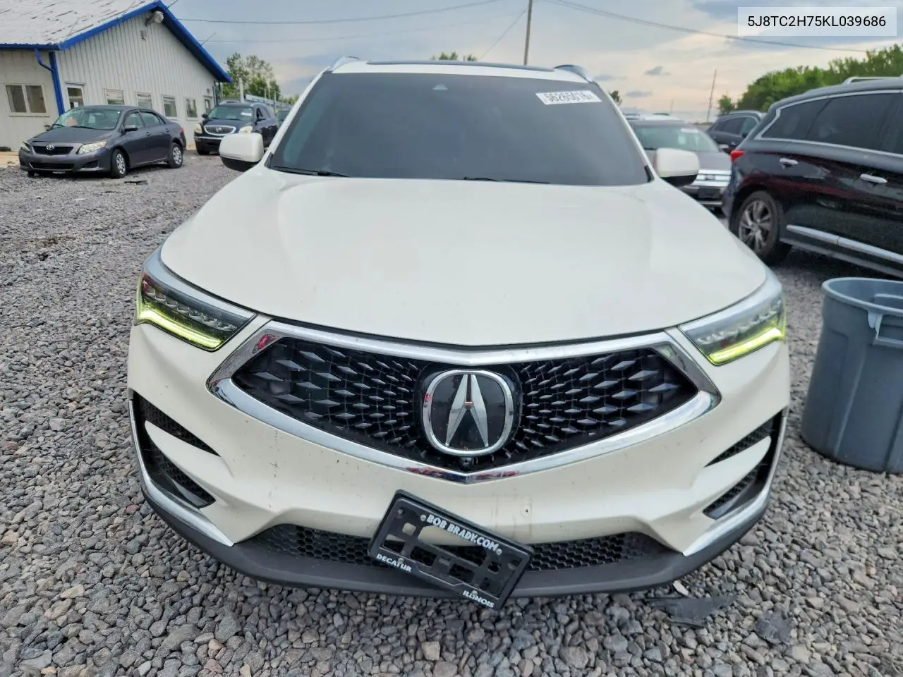 2019 Acura Rdx Advance VIN: 5J8TC2H75KL039686 Lot: 56265016