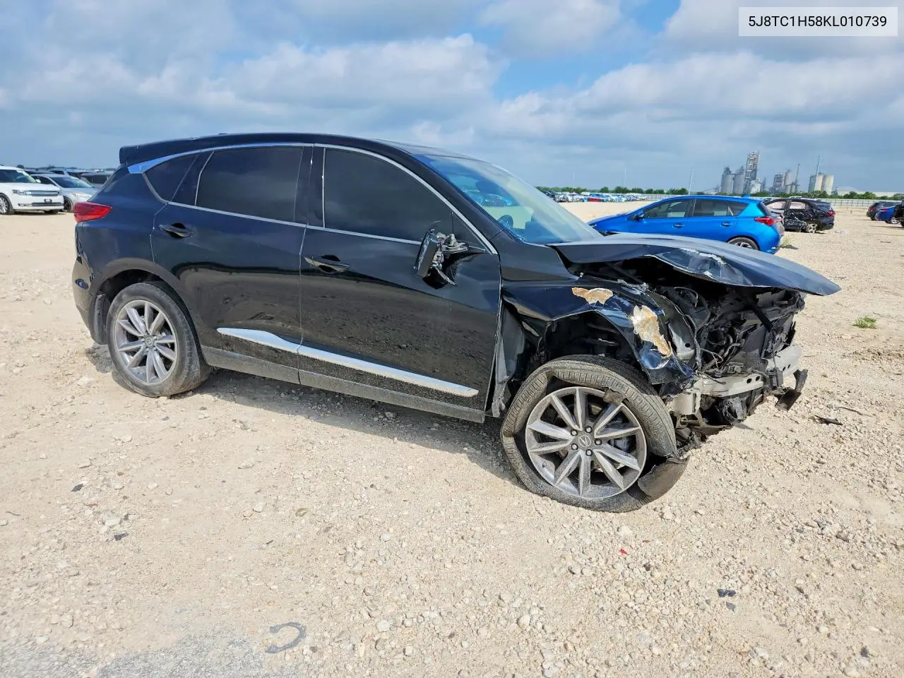 2019 Acura Rdx Technology VIN: 5J8TC1H58KL010739 Lot: 56539686