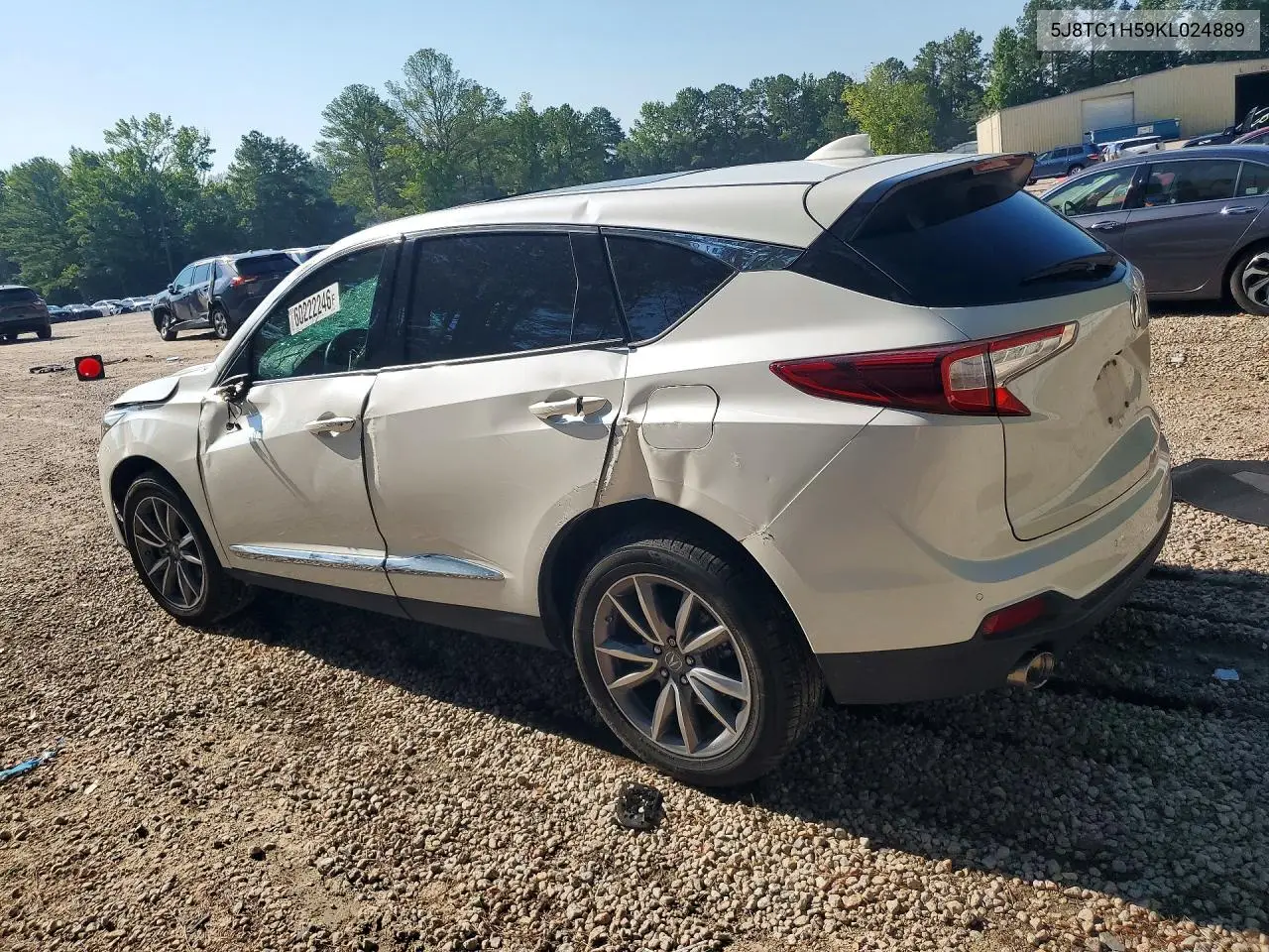 2019 Acura Rdx Technology VIN: 5J8TC1H59KL024889 Lot: 60222246