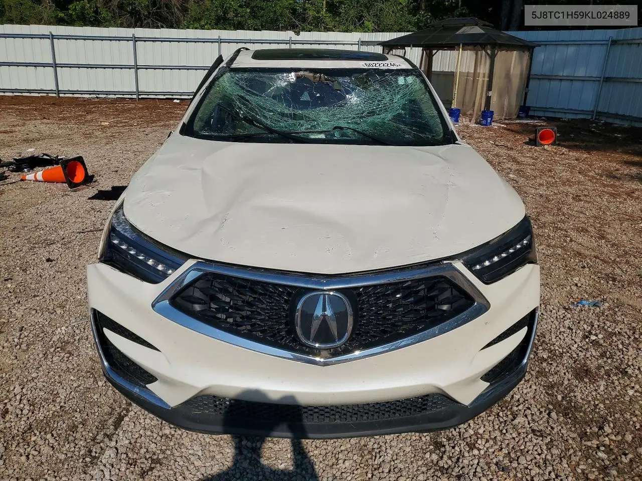 2019 Acura Rdx Technology VIN: 5J8TC1H59KL024889 Lot: 60222246