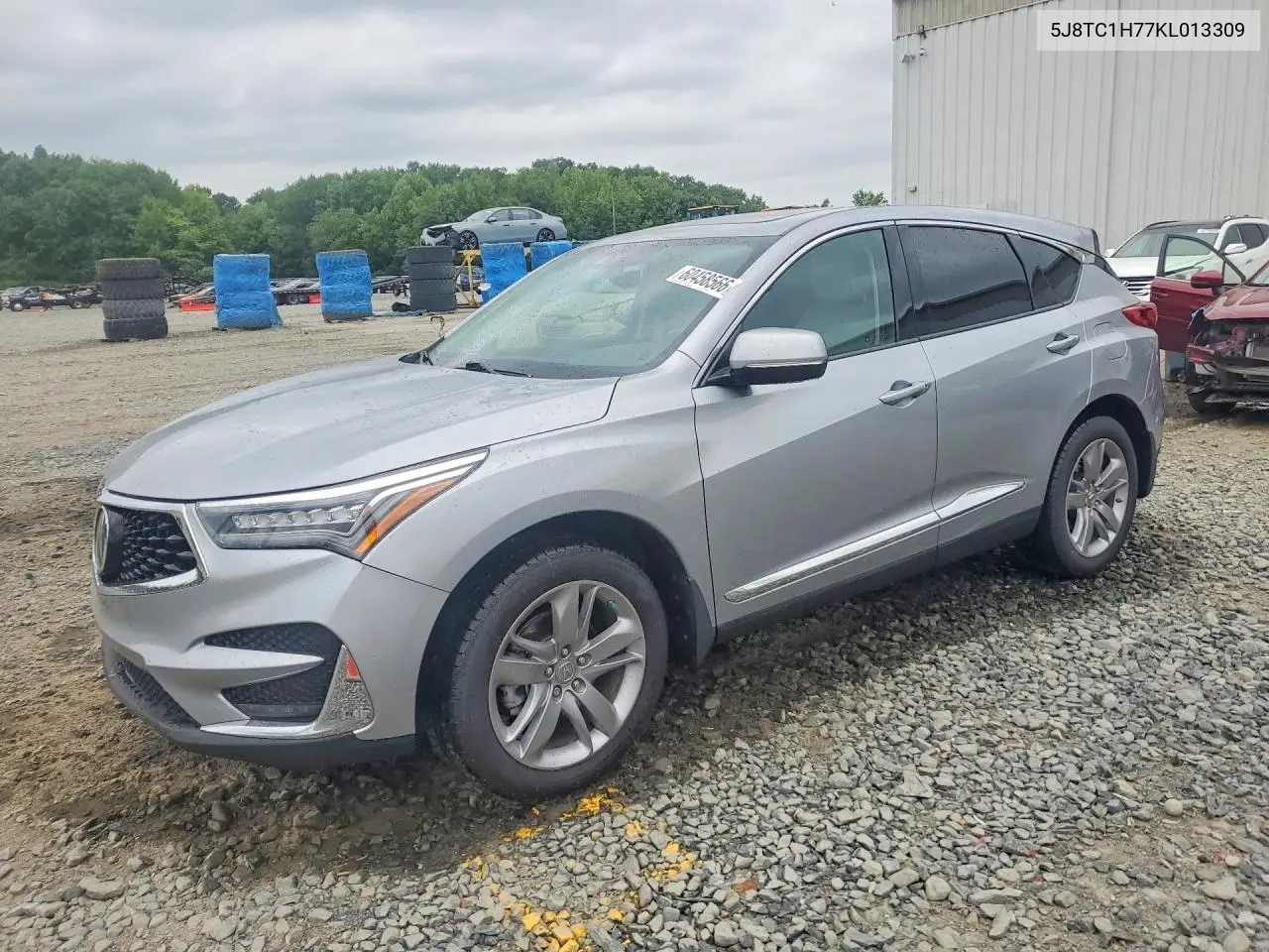 2019 Acura Rdx Advance VIN: 5J8TC1H77KL013309 Lot: 60458566