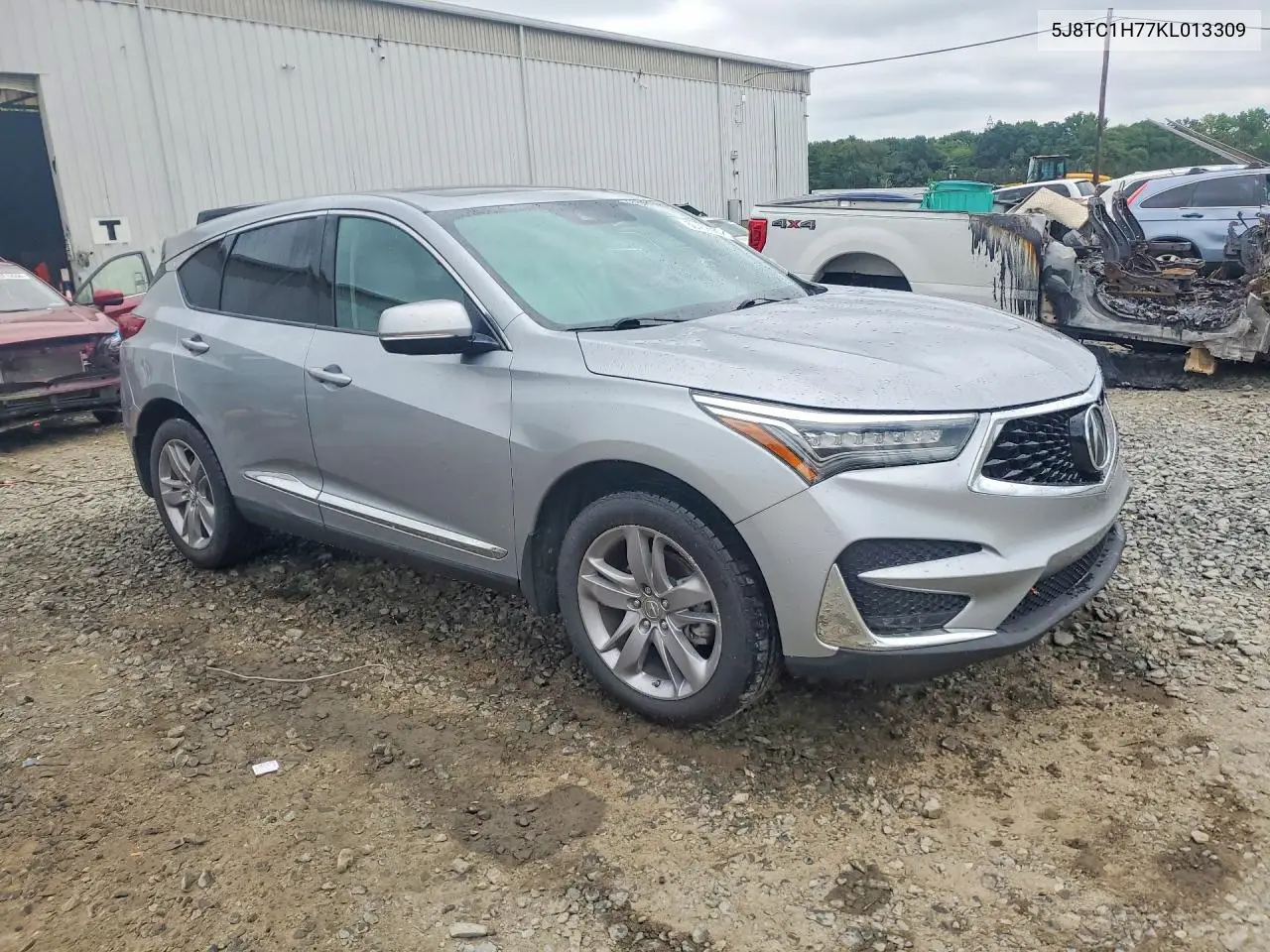 2019 Acura Rdx Advance VIN: 5J8TC1H77KL013309 Lot: 60458566