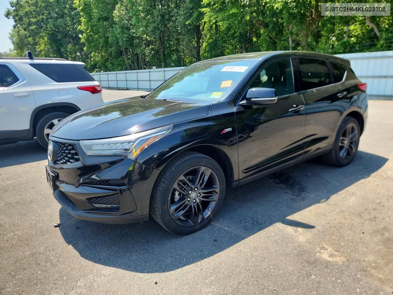2019 Acura Rdx A-Spec VIN: 5J8TC2H64KL023308 Lot: 60807156