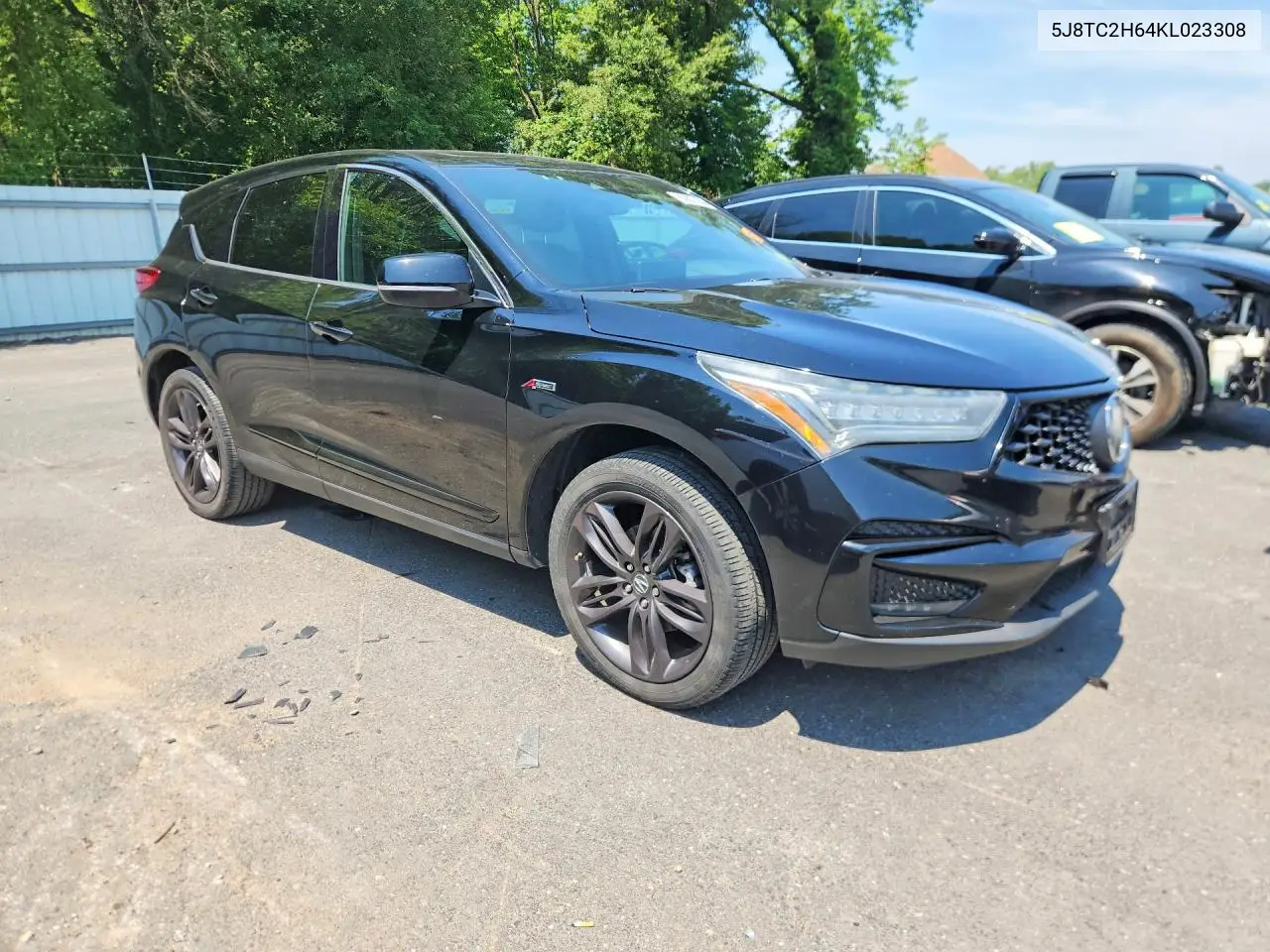 2019 Acura Rdx A-Spec VIN: 5J8TC2H64KL023308 Lot: 60807156