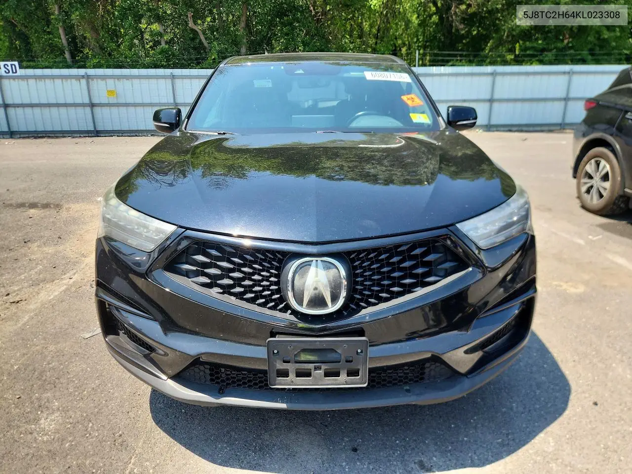 2019 Acura Rdx A-Spec VIN: 5J8TC2H64KL023308 Lot: 60807156
