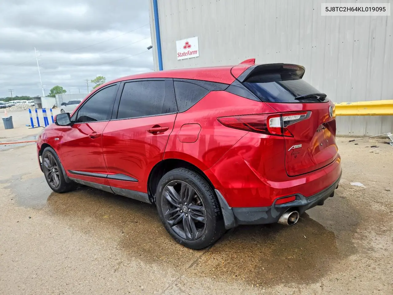 2019 Acura Rdx A-Spec VIN: 5J8TC2H64KL019095 Lot: 62070136