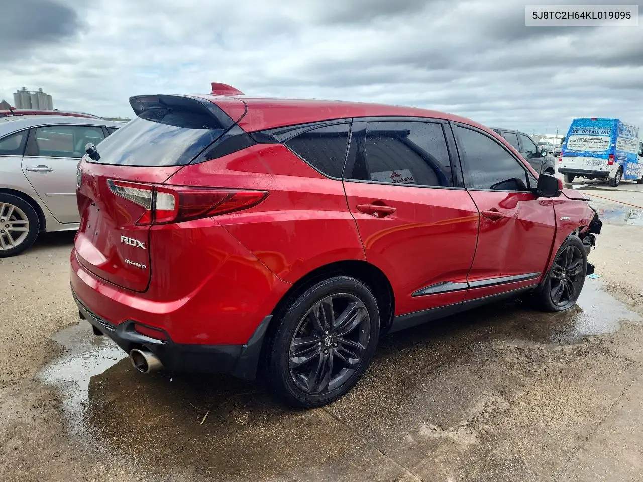 2019 Acura Rdx A-Spec VIN: 5J8TC2H64KL019095 Lot: 62070136