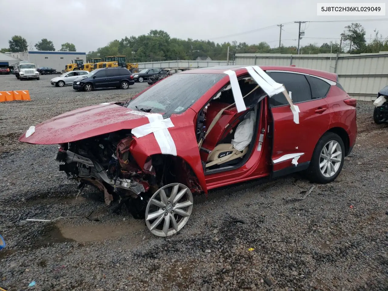 5J8TC2H36KL029049 2019 Acura Rdx
