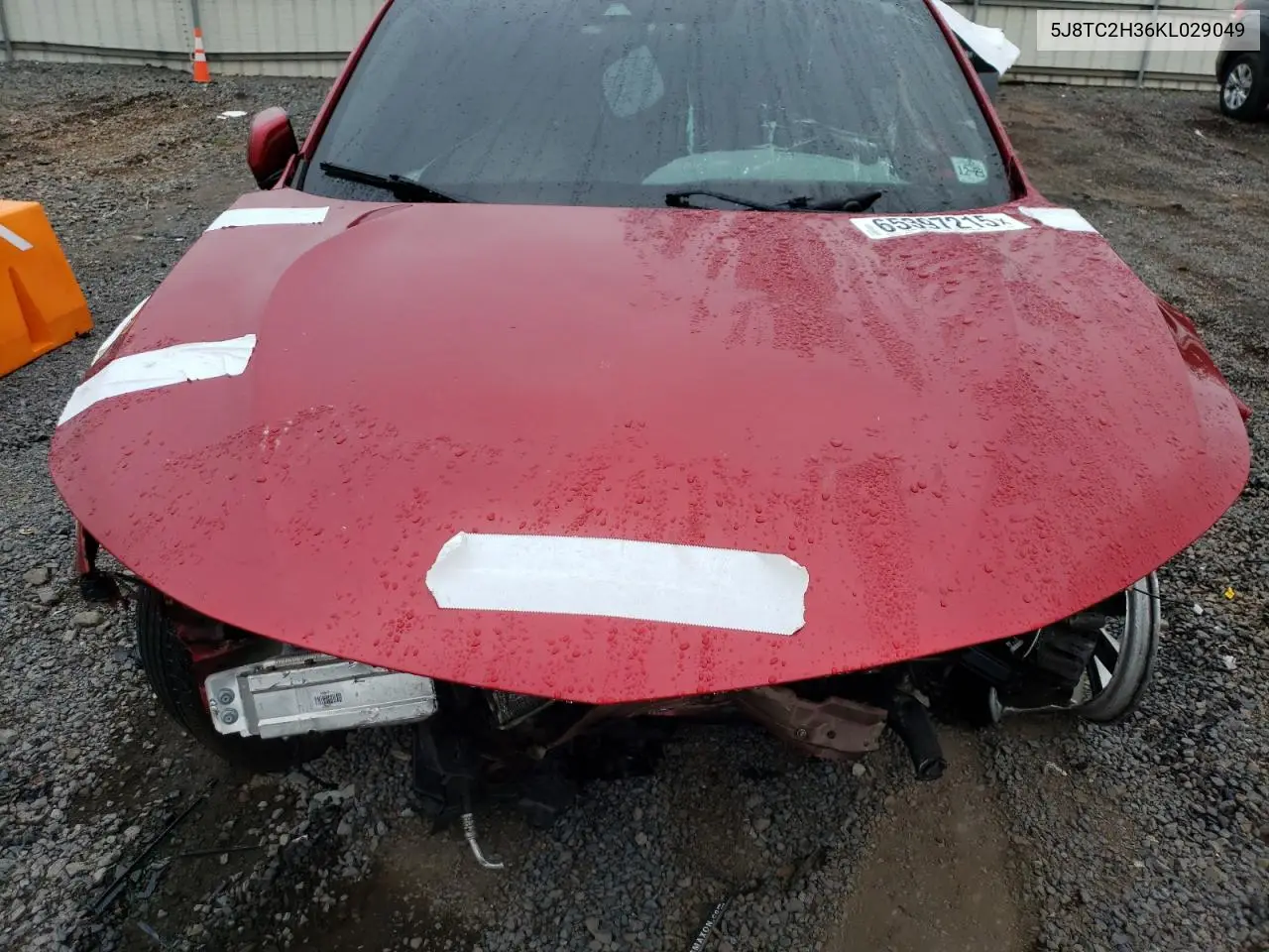 5J8TC2H36KL029049 2019 Acura Rdx