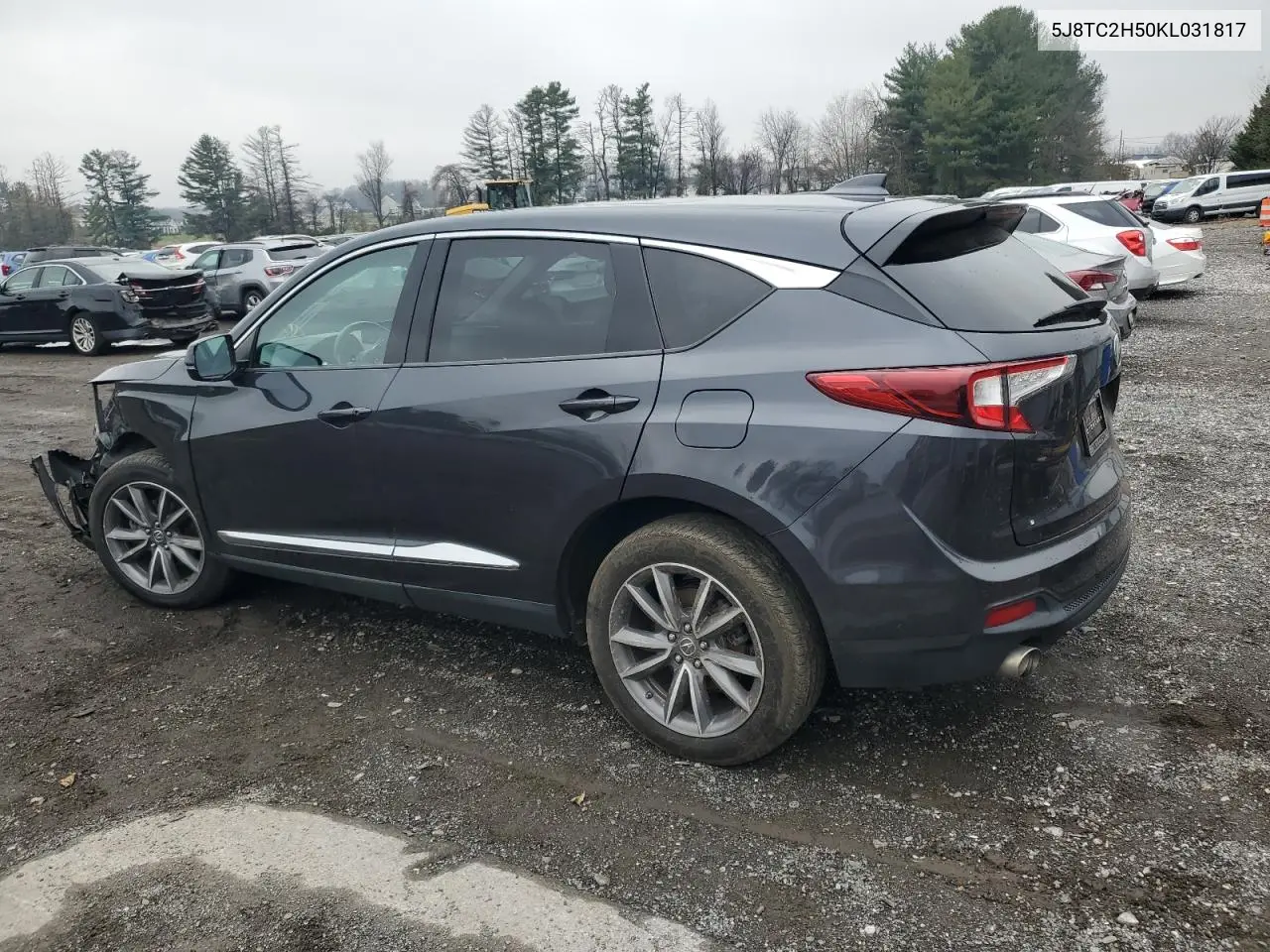 5J8TC2H50KL031817 2019 Acura Rdx Technology