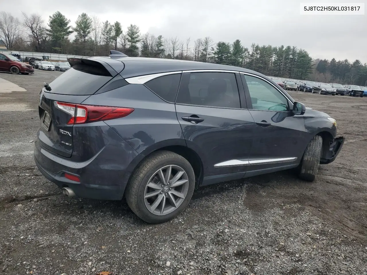 5J8TC2H50KL031817 2019 Acura Rdx Technology