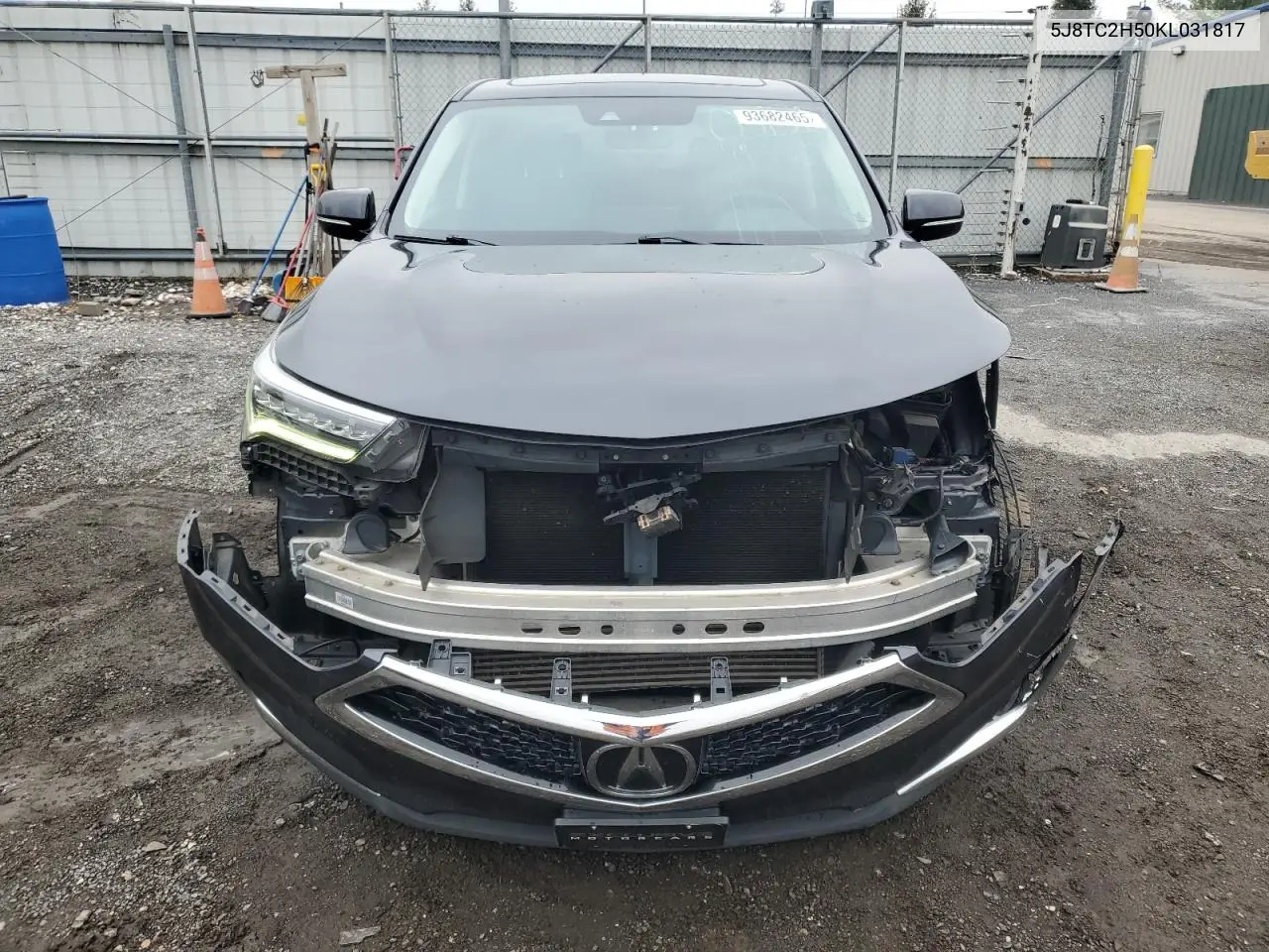 5J8TC2H50KL031817 2019 Acura Rdx Technology