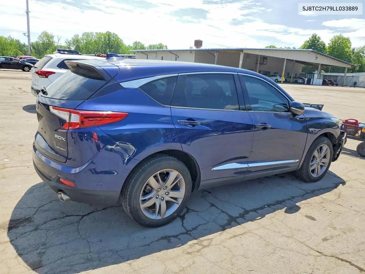 2020 Acura Rdx Advance VIN: 5J8TC2H79LL033889 Lot: 56250926