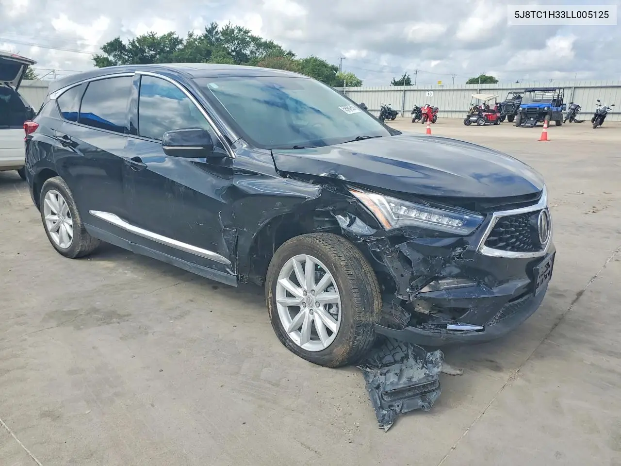 2020 Acura Rdx VIN: 5J8TC1H33LL005125 Lot: 59907226