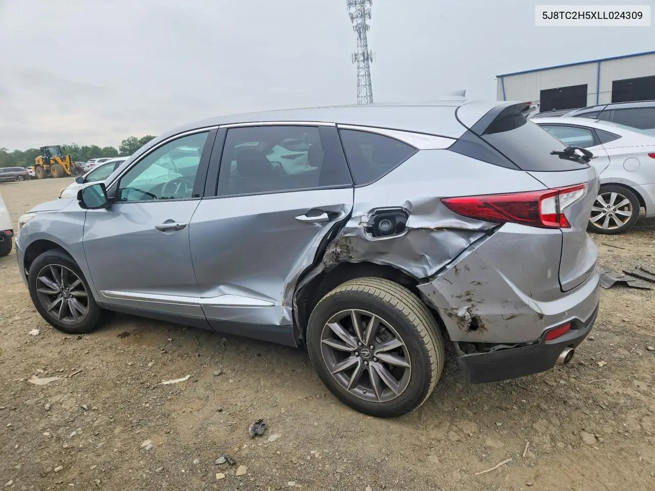 2020 Acura Rdx Technology VIN: 5J8TC2H5XLL024309 Lot: 60284196