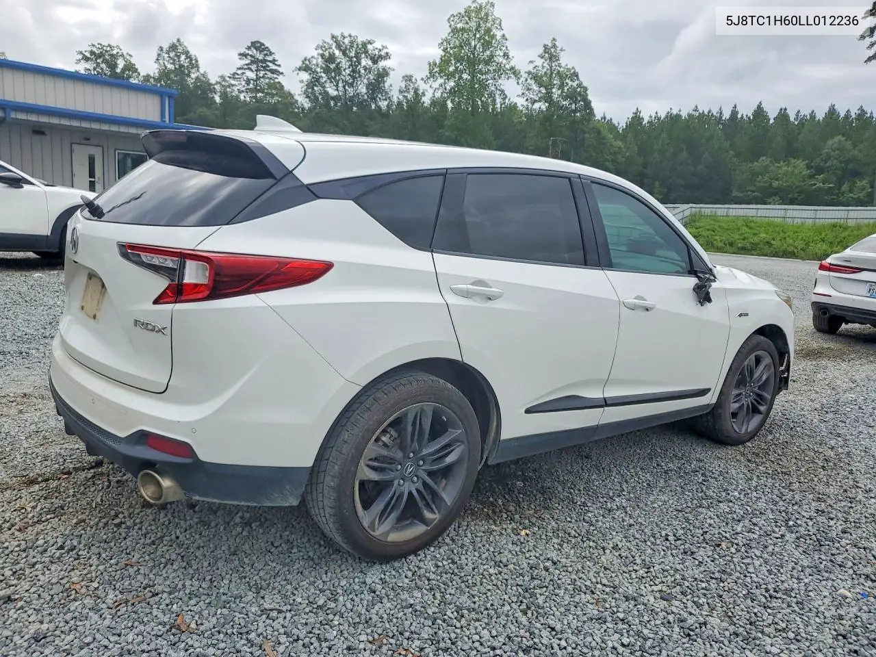 2020 Acura Rdx A-Spec VIN: 5J8TC1H60LL012236 Lot: 60471196