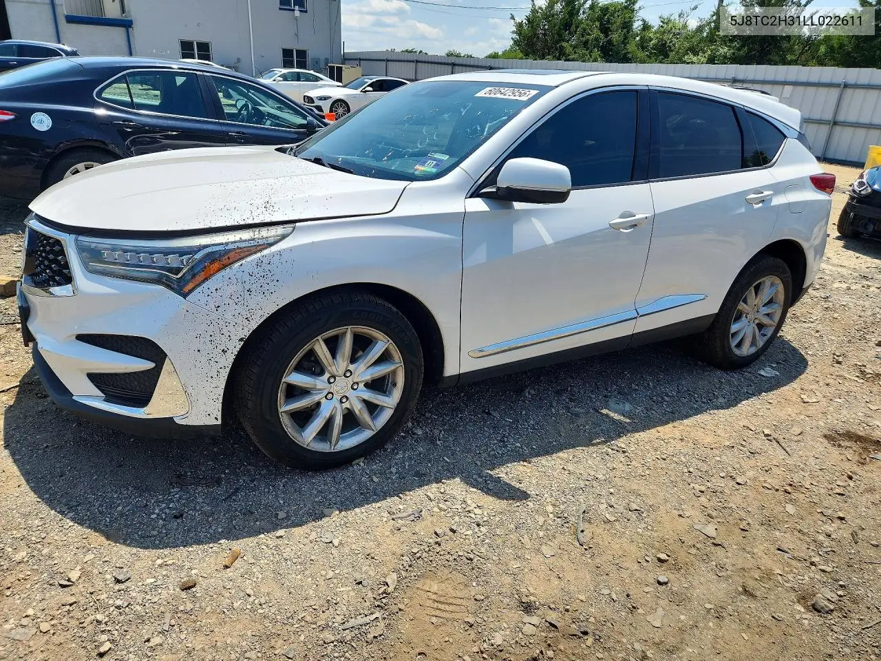 2020 Acura Rdx VIN: 5J8TC2H31LL022611 Lot: 60642956