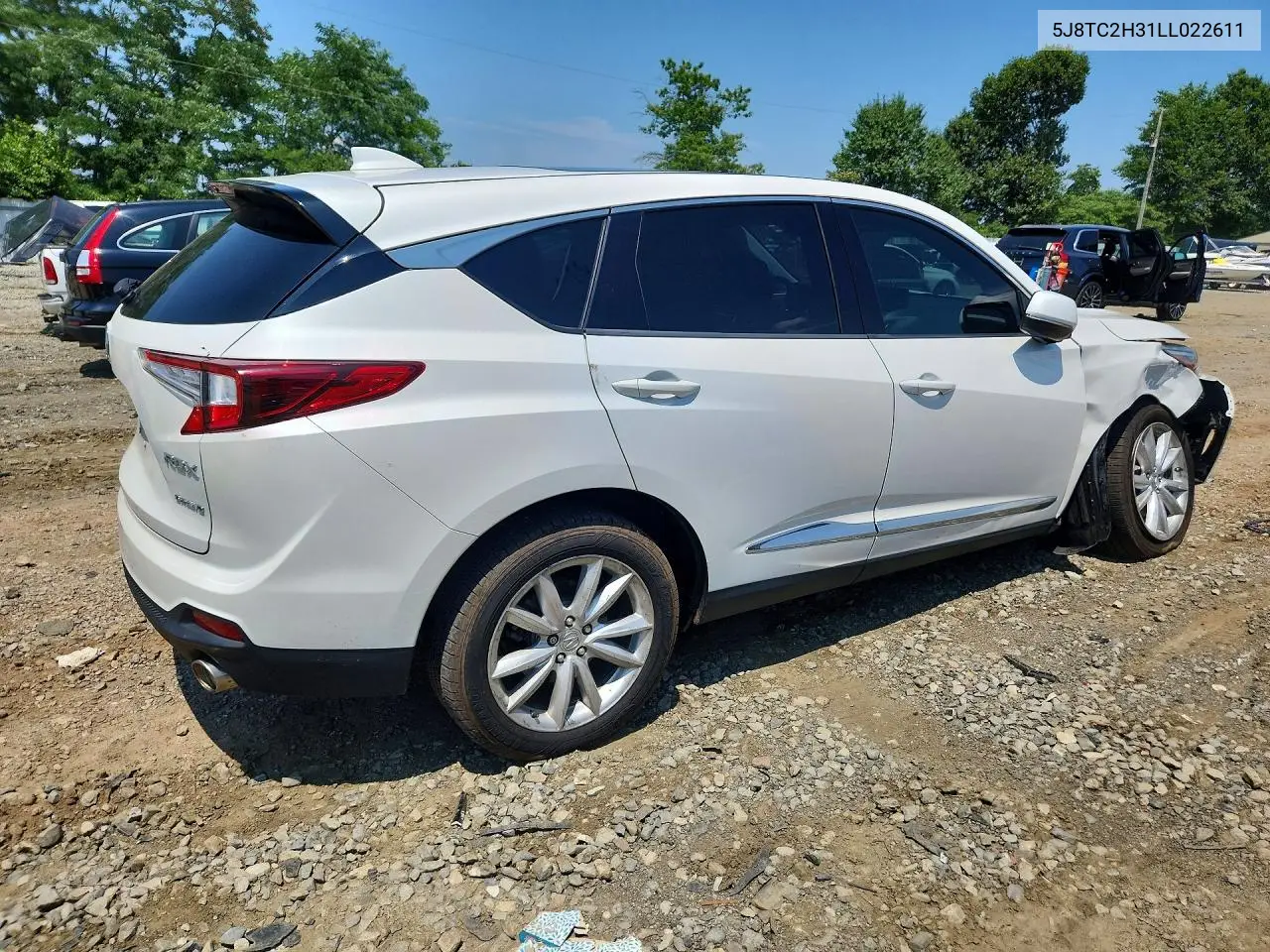 2020 Acura Rdx VIN: 5J8TC2H31LL022611 Lot: 60642956