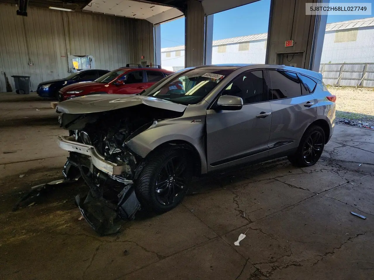 2020 Acura Rdx A-Spec VIN: 5J8TC2H68LL027749 Lot: 60842006