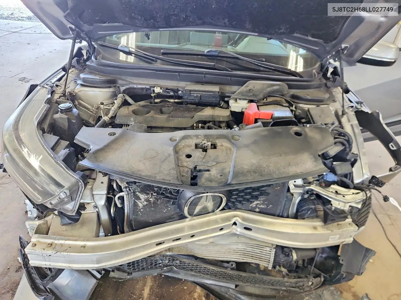 2020 Acura Rdx A-Spec VIN: 5J8TC2H68LL027749 Lot: 60842006