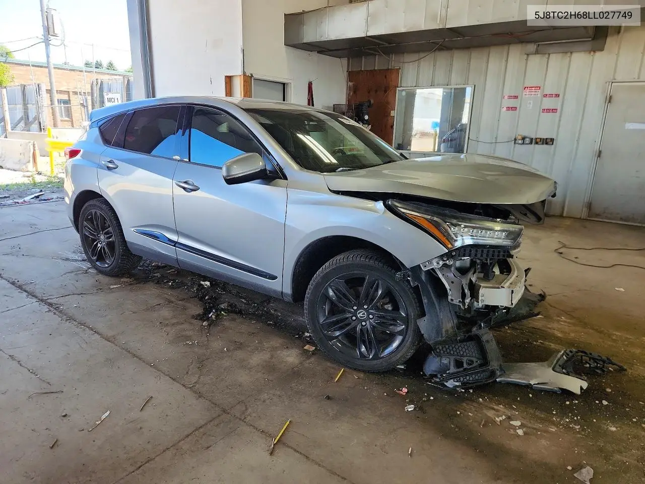 2020 Acura Rdx A-Spec VIN: 5J8TC2H68LL027749 Lot: 60842006
