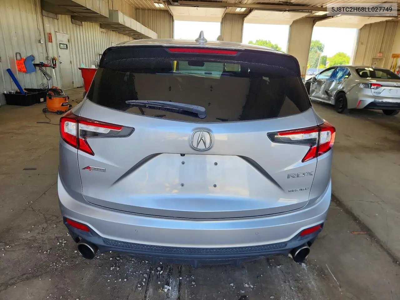 2020 Acura Rdx A-Spec VIN: 5J8TC2H68LL027749 Lot: 60842006