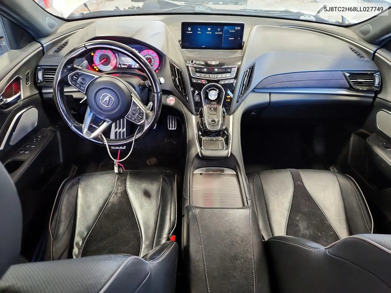 2020 Acura Rdx A-Spec VIN: 5J8TC2H68LL027749 Lot: 60842006