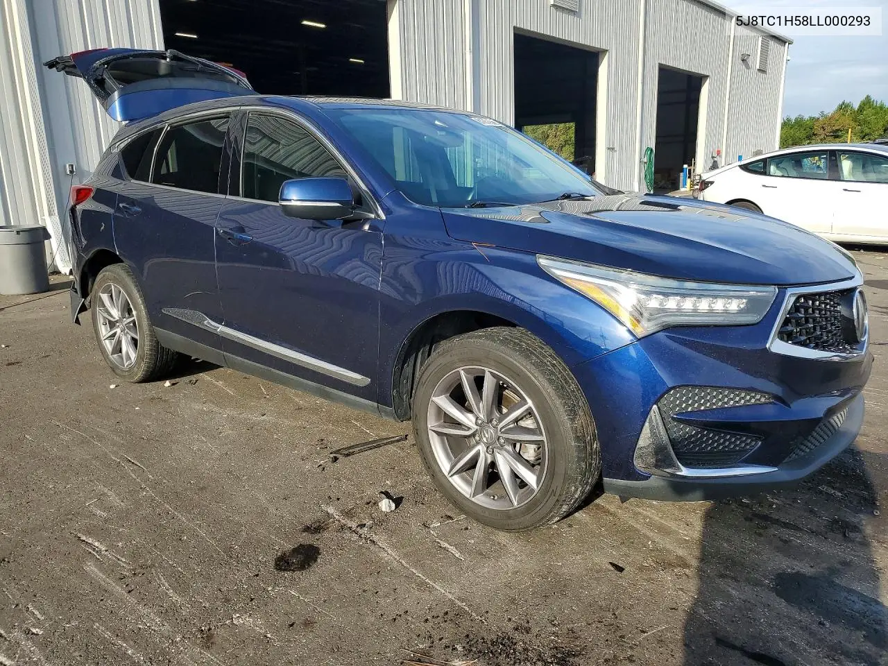 2020 Acura Rdx Technology VIN: 5J8TC1H58LL000293 Lot: 61051966