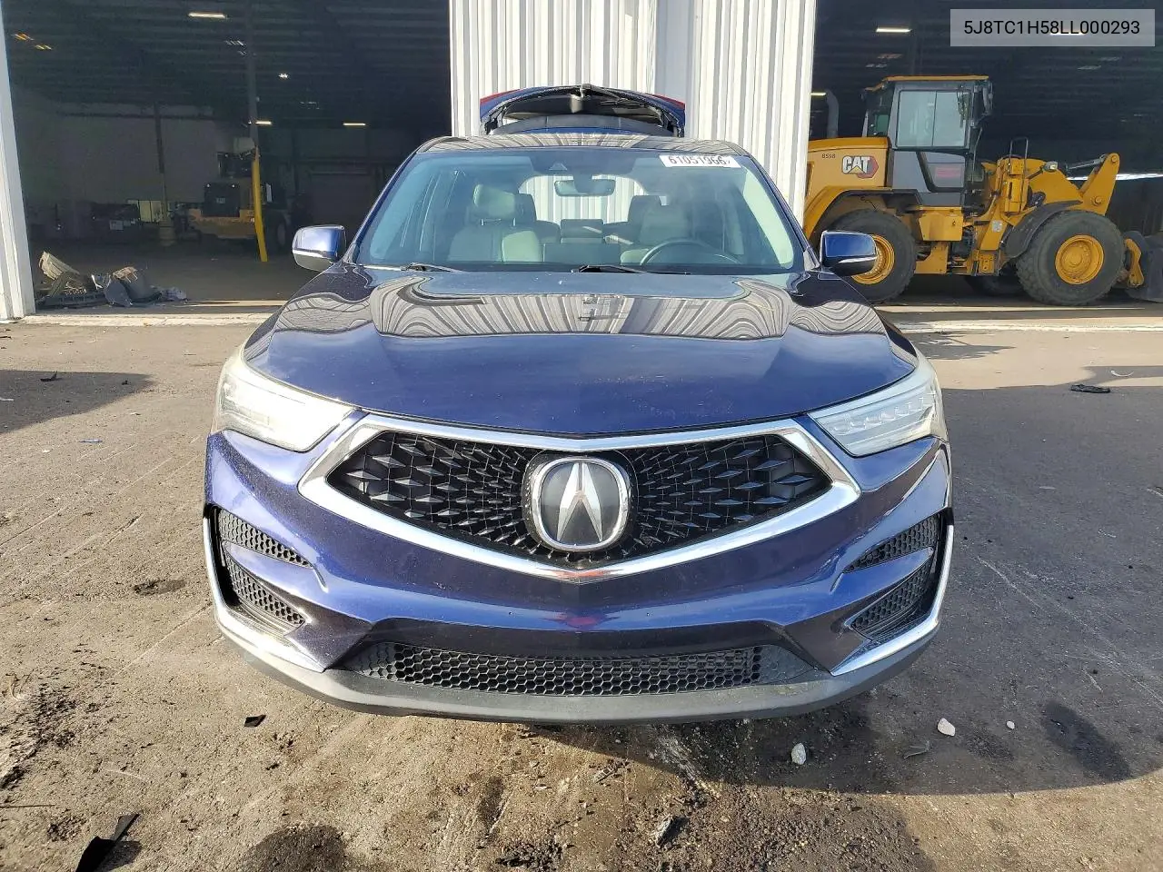 2020 Acura Rdx Technology VIN: 5J8TC1H58LL000293 Lot: 61051966