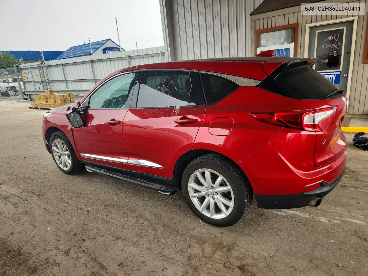 2020 Acura Rdx VIN: 5J8TC2H36LL040411 Lot: 61170736