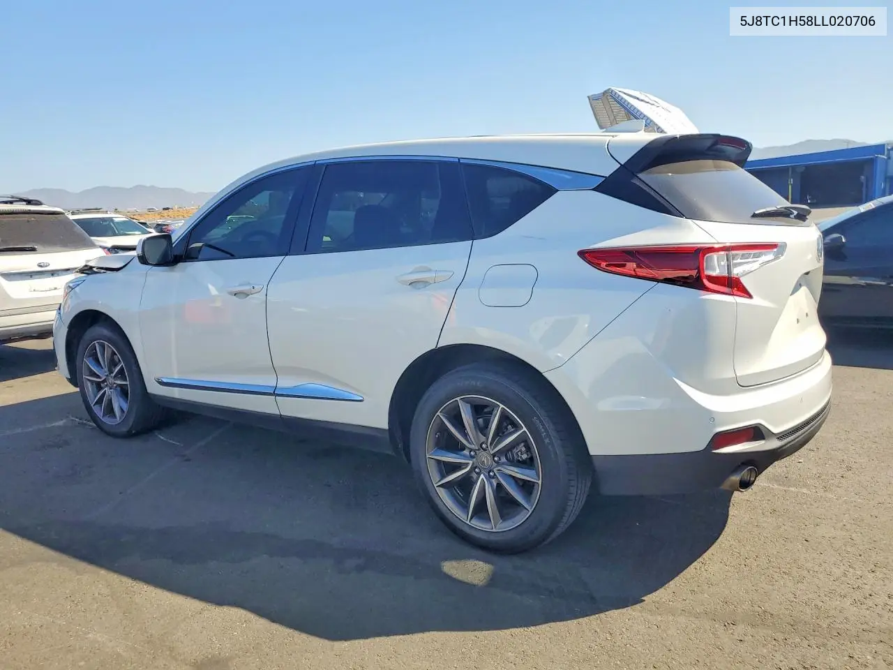 2020 Acura Rdx Technology VIN: 5J8TC1H58LL020706 Lot: 61230706