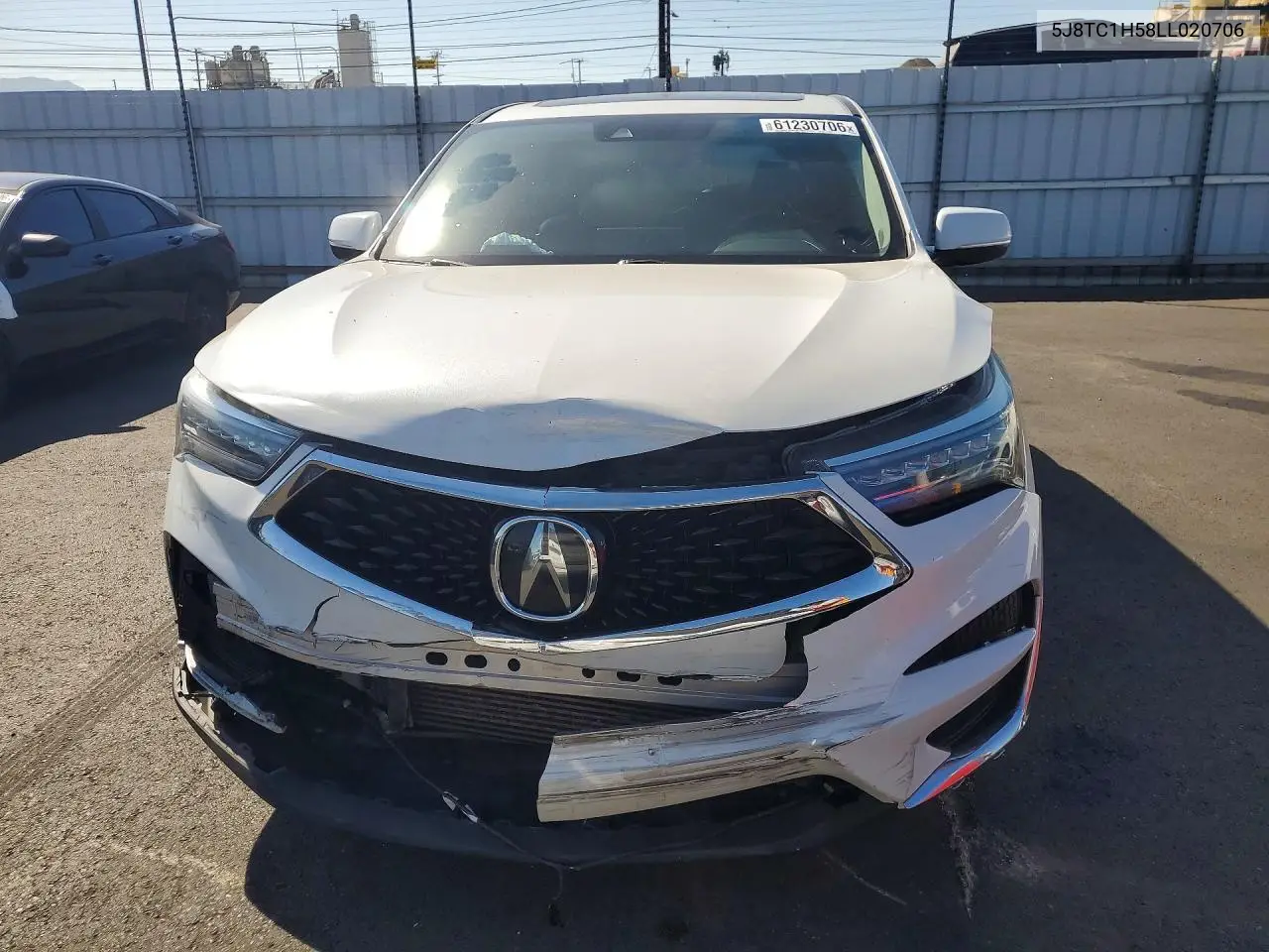 2020 Acura Rdx Technology VIN: 5J8TC1H58LL020706 Lot: 61230706