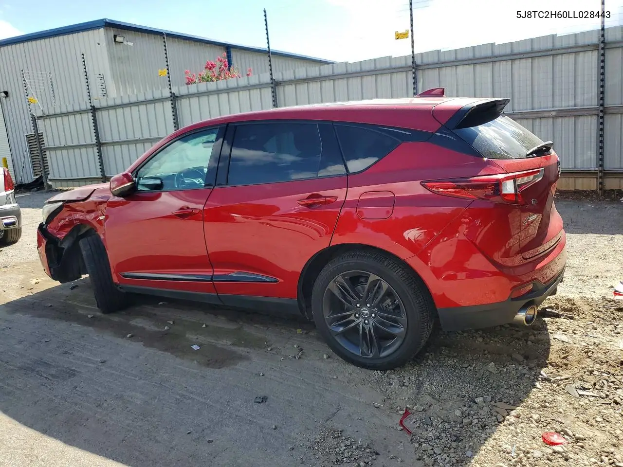 2020 Acura Rdx A-Spec VIN: 5J8TC2H60LL028443 Lot: 61869746