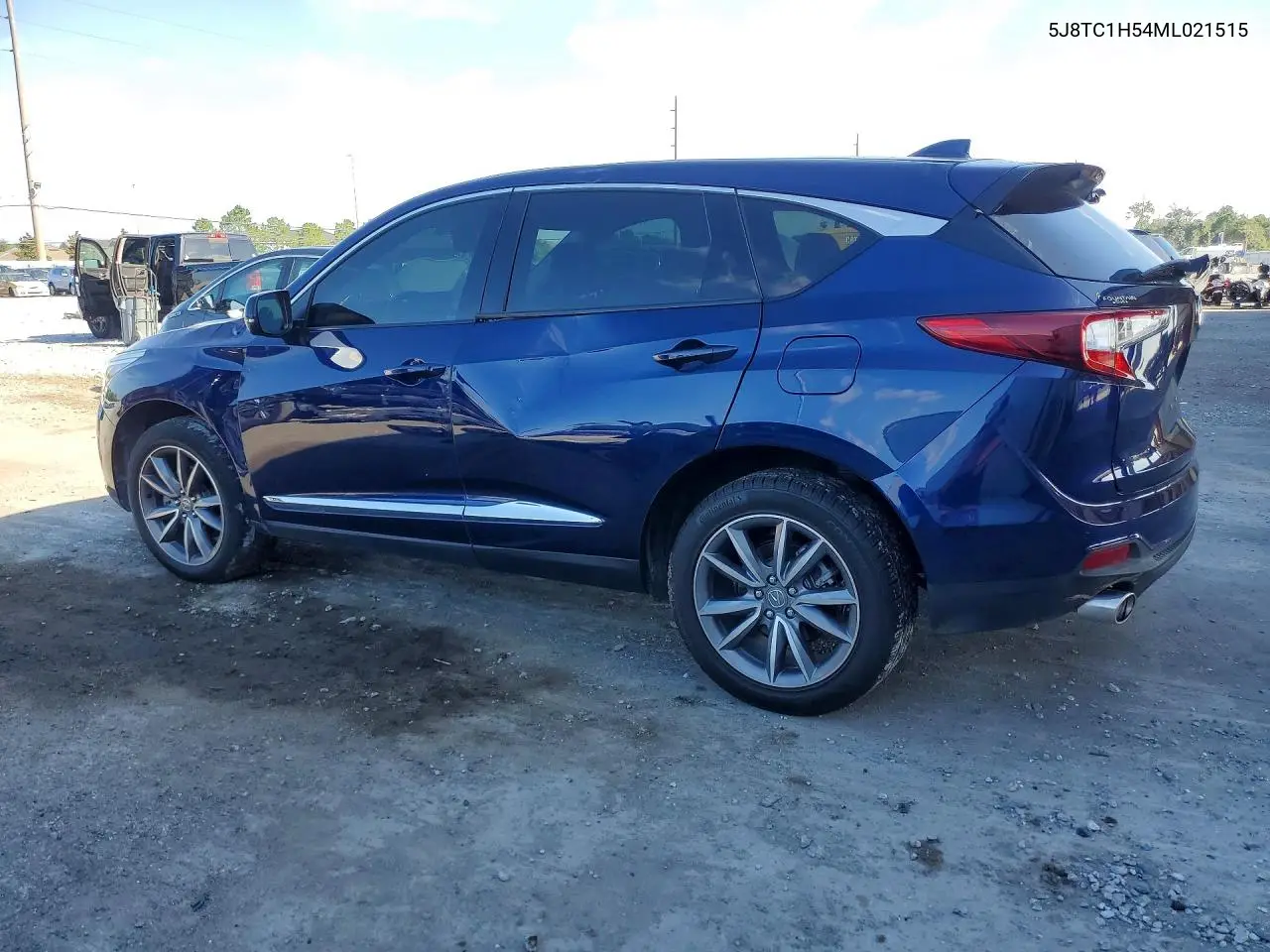 2021 Acura Rdx Technology VIN: 5J8TC1H54ML021515 Lot: 57120616